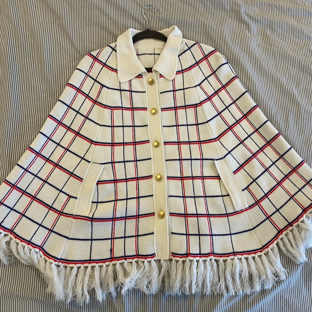 Vintage Poncho Sweater